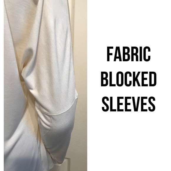 Banana Republic, Fabric Blocked Hi-Low Hem Blouse - Picture 4 of 6